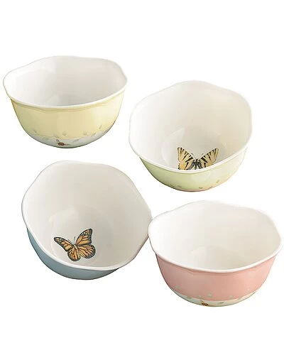 Lenox Butterfly Meadow Set Of 4 Dessert Bowls With $5 Credit Home