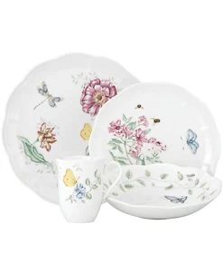 Lenox Butterfly Meadow 4Pc Place Setting Home