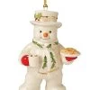 Lenox 2022 Snowman Treats Ornament Home