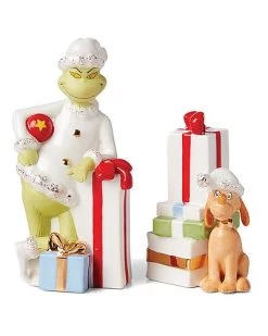 Lenox Merry Grinchmas Salt & Pepper Set Home