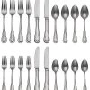 Lenox Textured Neutrals 20pc Flatware Set With $10 Credit Home
