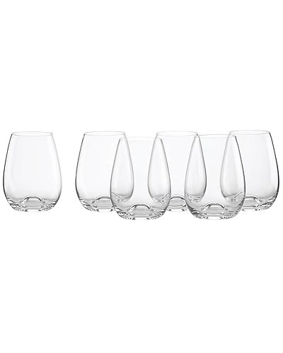 Lenox Tuscany Stemless Set Of 6 Wine Glasses With $5 Credit Home