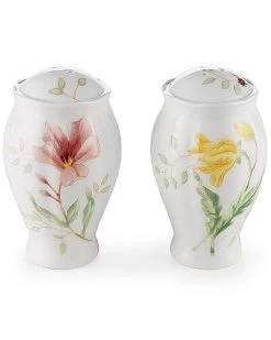Lenox Butterfly Meadow Salt & Pepper Shaker Set With $3 Credit Home