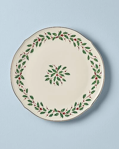 Lenox Holiday Round Serving Platter Home
