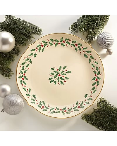 Lenox Holiday Round Serving Platter Home - Image 2