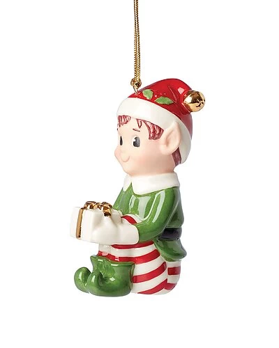 Lenox Christmas Elf Ornament Home - Image 2