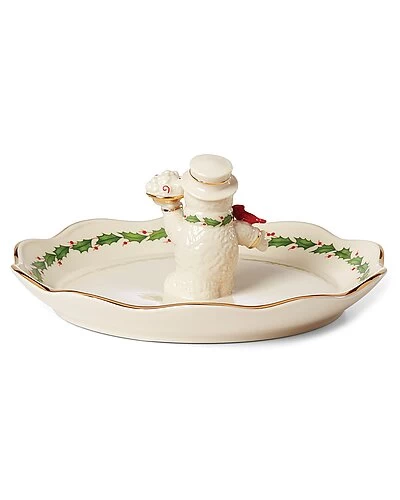 Lenox Snowman Treat Dish Home - Image 2
