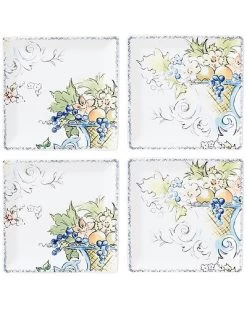 Lenox Studio 4Pc Square Party Plate Set With $5 Credit Home