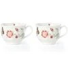 Lenox Butterfly Meadow 2Pc Latte Mug Set With $3 Credit Home