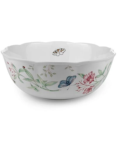 Lenox Butterfly Meadow 72Oz Large Serving Bowl With $6 Credit Home