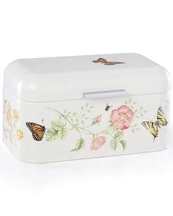 Lenox Butterfly Meadow Breadbox With $7 Credit Home