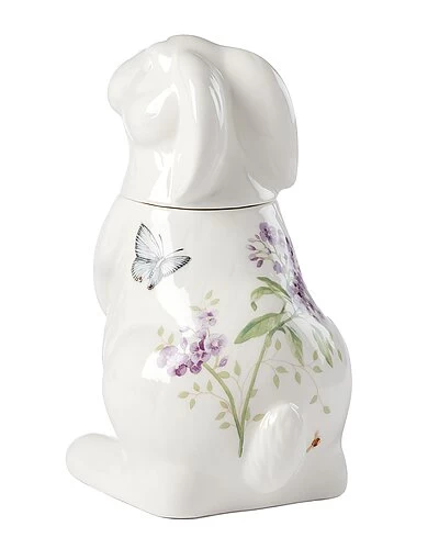 Lenox Butterfly Meadow Bunny Cookie Jar With $7 Credit Home - Image 2