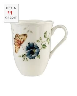 Lenox Butterfly Meadow Fritillary Mug With $1 Credit Home