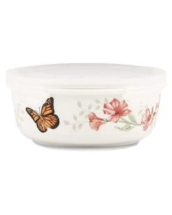 Lenox Butterfly Meadow Serve & Store Container With $3 Credit Home