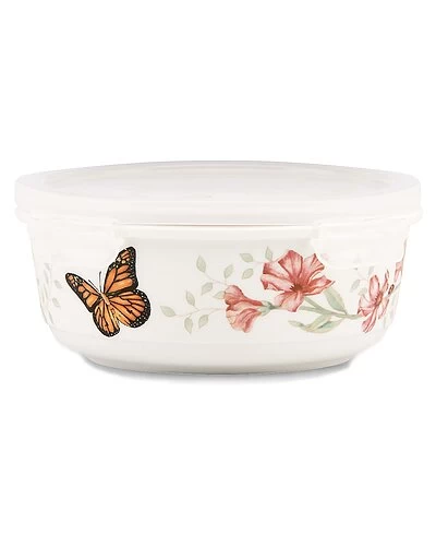 Lenox Butterfly Meadow Serve & Store Container With $3 Credit Home