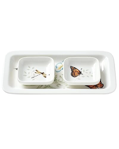 Lenox Butterfly Meadow Sushi Plate & Bowls With $4 Credit Home - Image 2