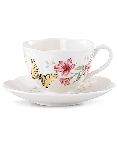 Lenox Butterfly Meadow Swallowtail Cup And Saucer With $2 Credit Home