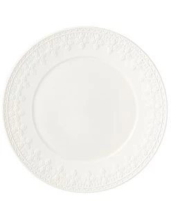Lenox Chelse Muse Floral Matte White Accent Plate Home