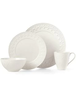 Lenox Chelse Muse Floral Matte Set Of 4 Place Setting Home