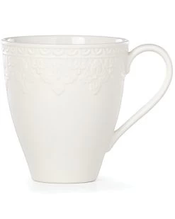 Lenox Chelse Muse Floral Matte White Mug Home