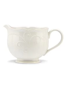 Lenox French Perle White Gravy Boat With $3 Credit Home