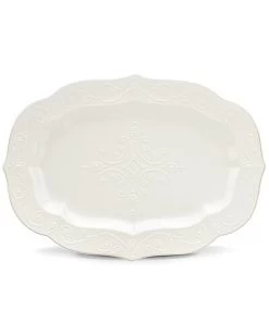 Lenox French Perle White Serving Platter With $13 Credit Home