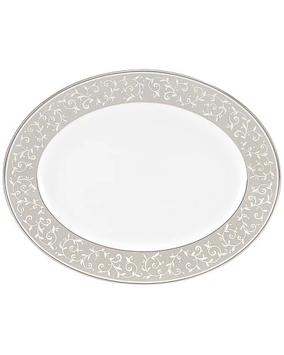Lenox Opal Innocence Dune Oval Serving Platter Home