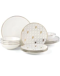 Lenox Trianna White 12pc Dinnerware Set With $20 Credit Home
