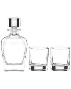Lenox Tuscany Classics 3pc Whiskey Decanter & Glass Set With $7 Credit Home