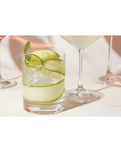 Lenox Tuscany Classics 4pc Cylinder Double Old Fashioned Glass Set With $5 Credit Home - Image 4