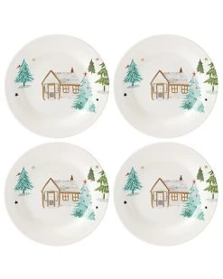 Lenox Balsam Lane 4pc Tidbit Plate Set Home