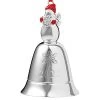 Lenox 2022 Snowman Musical Bell Ornament, 46th Edition Home