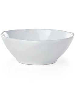 Lenox French Carved Organic White Serving Bowl Home