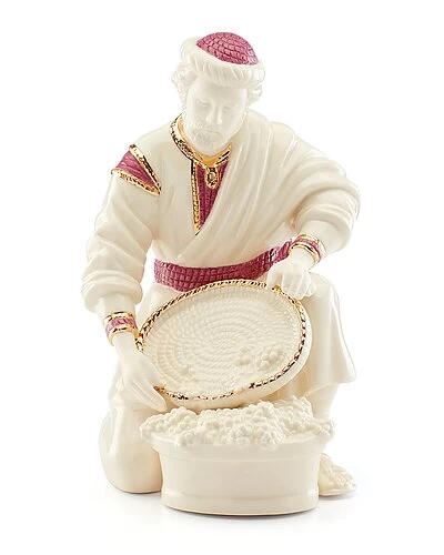 Lenox First Blessing Nativity Wine Maker Figurine Home