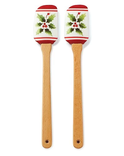 Lenox Holiday Handpaint 2pc Spatula Set Home