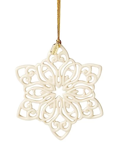 Lenox 2022 Snow Fantasies Snowflake Ornament Home