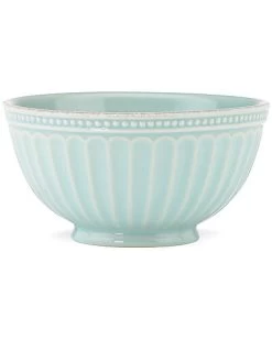 Lenox French Perle Groove Ice Blue Bowl With $2 Credit Home