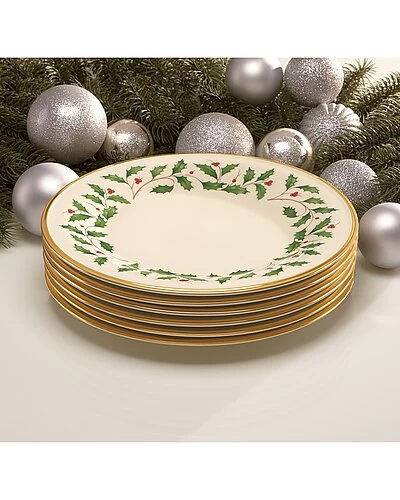 Lenox Holiday Dinner Plate Home - Image 2
