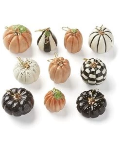Lenox Mini Pumpkin 10pc Ornament Set Home