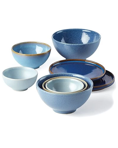Lenox Luna Dw Mini Nesting 8Pc Set Blue Home