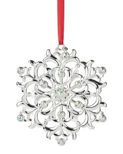 Lenox 2022 Snow Majesty Ornament, 18th Edition Home