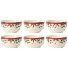 Lenox Holiday 6pc Dessert Bowl Set Home