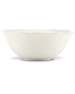 Lenox French Perle White Large Serving Bowl With $8 Credit Home