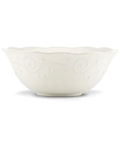 Lenox French Perle White Large Serving Bowl With $8 Credit Home