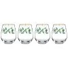 Lenox Holiday 4pc Stemless Wine Glasses Home