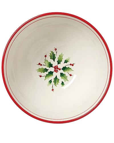 Lenox Holiday Handpaint Mixing Bowl Home - Image 2