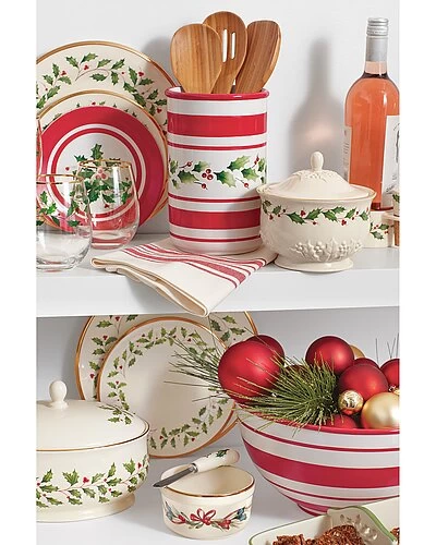 Lenox Holiday Handpaint Mixing Bowl Home - Image 3