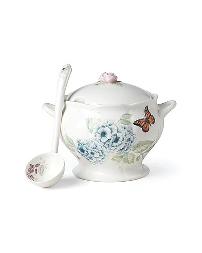Lenox Butterfly Meadow 2Pc Tureen & Ladle Set With $13 Credit Home - Image 3
