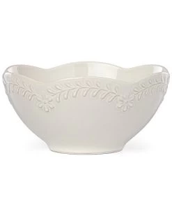Lenox Chelse Muse Scallop Floral Grey All-Purpose Bowl Home