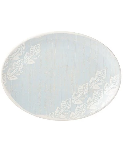 Lenox Textured Neutrals Leaf Platter With $8 Credit Home